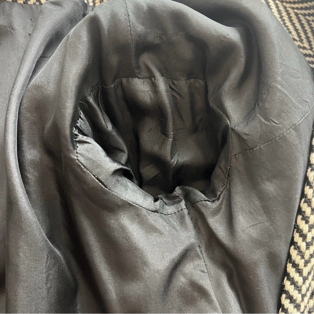 VTG Rudi Gernreich Herringbone Coat - Picture 12 of 14